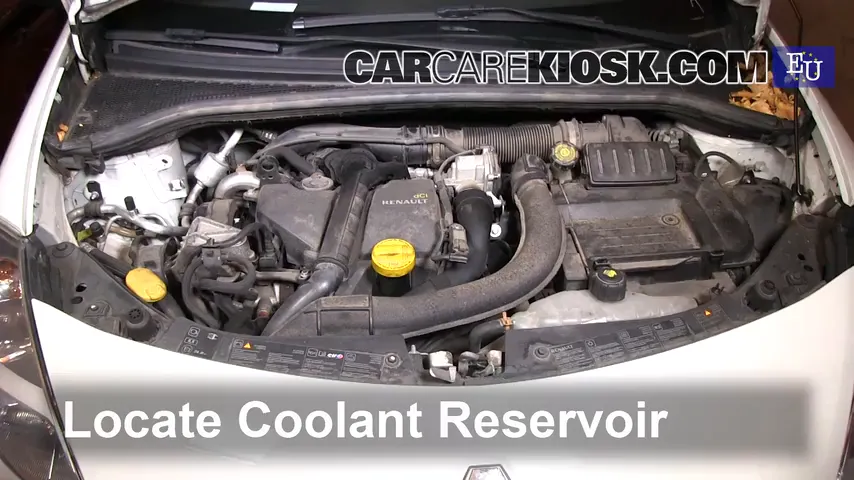 2011 Renault Clio dCi 1.5L 4 Cyl. Turbo Diesel Coolant (Antifreeze)